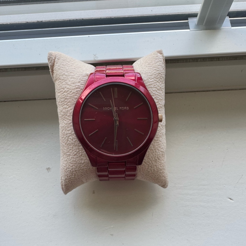 Michael Kors Red Women's Watch